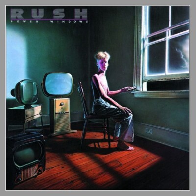RUSH POWER WINDOWS EPIC JAPAN LP Record From Japan