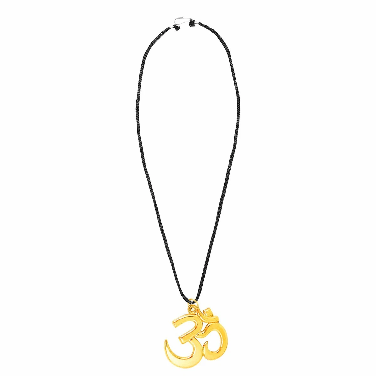 Indian Traditional 24K Gold Plated Om Pendant For Men