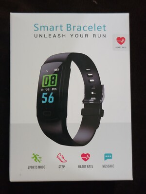 Deep Purple Smart Armband Fitnessband Herzfrequenz Blutdruckmessgerät Tracker