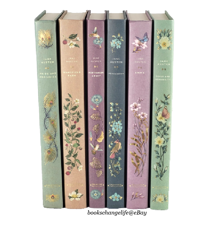 JANE AUSTEN 6 Cranford Collection Clssics Pride & Prejudice, Emma