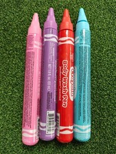Lot of 30 New Crayola Body Wash Pen Red, Blue, Purple, Pink