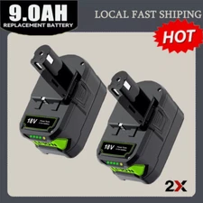2X for RYOBI P108 9.0Ah 18V Battery PBP005 LITHIUM-Ion ONE+ OEM P197 P108 P109