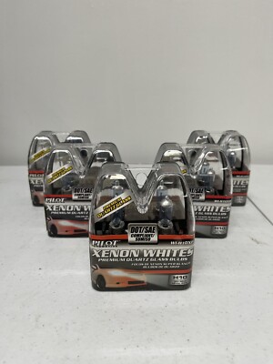Pilot Automotive H10 Light Bulbs XENON Premium Quartz Glass WIH10XP (5 PACK)