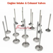 16PCS Intake Exhaust Valves For 2012-2017 Buick Regal Verano GMC Terrain 2.4L