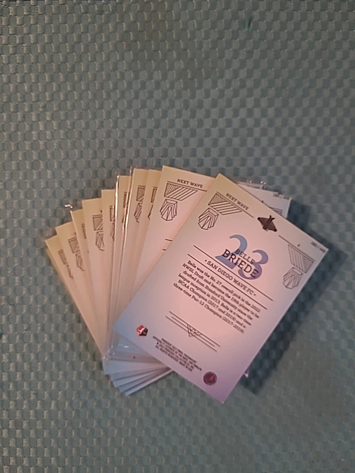 2022 NWSL Parkside Paramount Next Wave Insert Singles Pick Your Card - Image 2 of 2