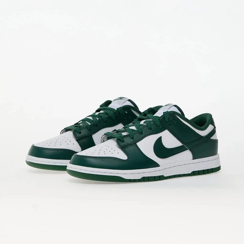 Nike Dunk Low Michigan State DD1391-101 White Green Basketball Shoes Sneakers