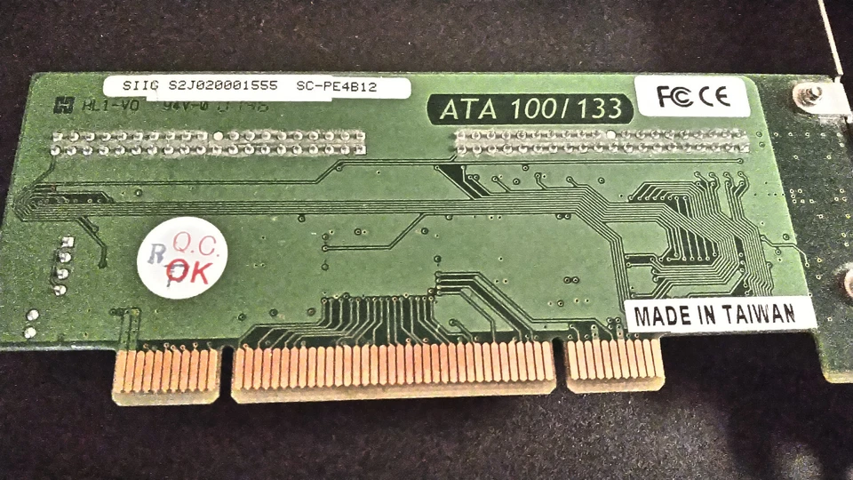 {SIIG} [SC-PE4B12] 32-Bit PCI IDE High-Speed Dual Channel Host Controller - Image 4 of 4