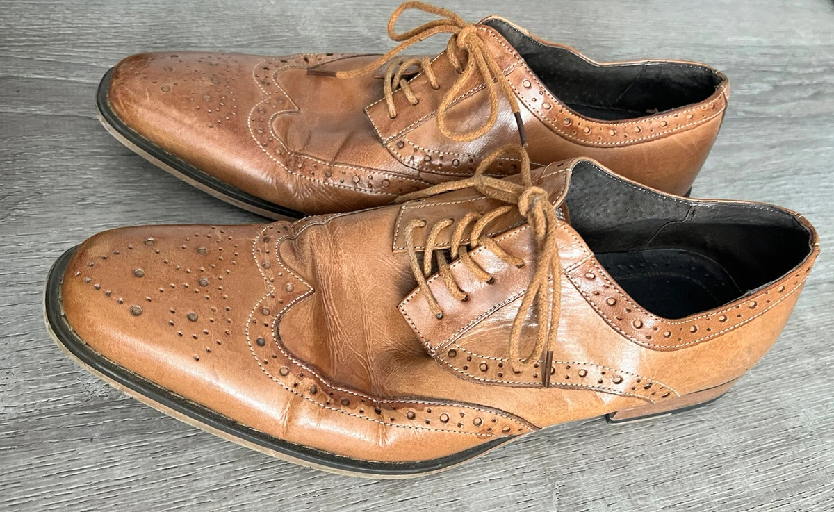 Stacy adams tan shop dress shoes