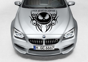 TRIBAL NIGHTMARE BEFORE CHRISTMAS VINYL DECAL HOOD SIDE CAR TRUCK