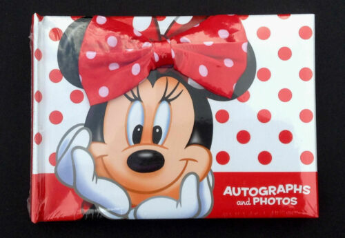 Disney Parks Disneyland Disneyworld Minnie Mouse Autographs & Photo Album Book - Picture 1 of 4