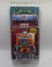 Masters Of The Universe Origins Mini Comic Roboto New Motu With Protector