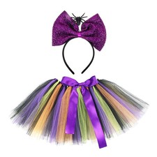  1 set di costumi di Halloween Set di gonna a fascia da prua ragno set per