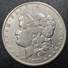1878 CC Morgan Silver Dollar $1 Choice VF Details Cleaned Carson City