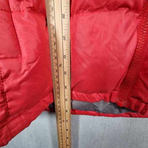 The North Face Jacket Womens Small Red 700 Puffer Down Filled Coat - Picture 19 of 21