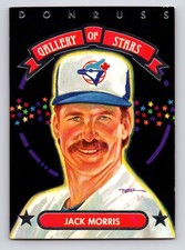 1992 Triple Play - Gallery of Stars #GS-3 Jack Morris Toronto Blue Jays