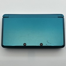 Nintendo 3DS Aqua Blue Handheld Console - Not Working Properly