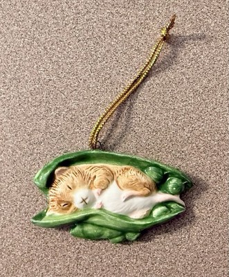 VTG Beatrix Potter Figurine Timmy Willie Sleeping 1983 F. Warne & Co.