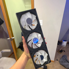 3x 120mm Case Fan Set LED ASIA HORSE 1850rpm didn t come with connectors