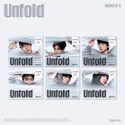 Monsta X - Unfold [Member Version, Target Exclusive] CD *New/Sealed*