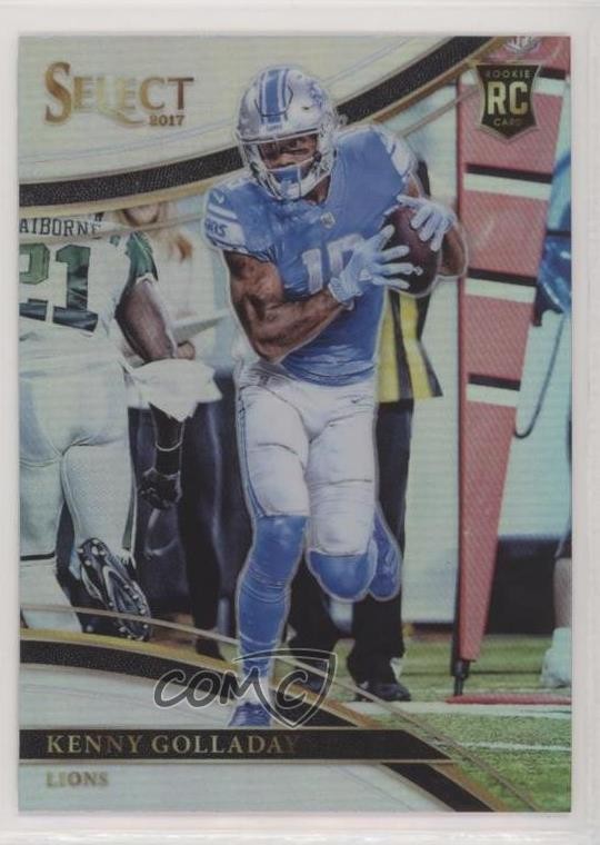 2017 Panini Select Field Level Silver Prizm Kenny Golladay #252 tw7