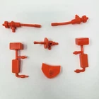 TMNT Party Wagon Parts Vintage Ninja Turtle Van Side Mirrors Gun Radar