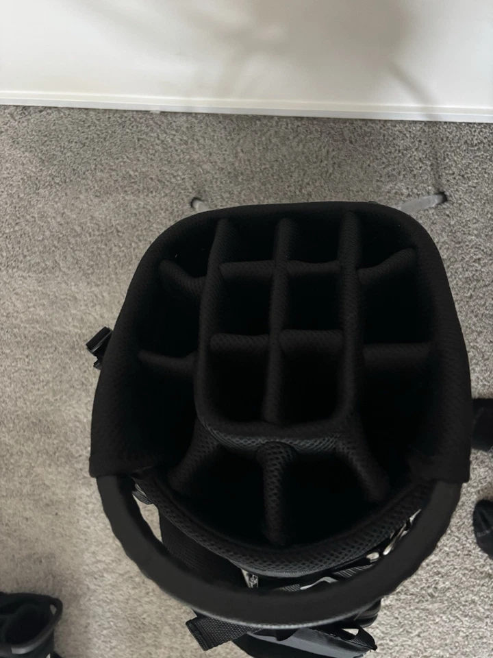 Golf Stand Bag Black / Grey 14-Way, New - Image 4 of 4