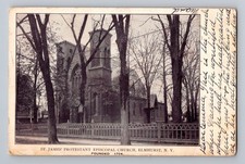 St. James Protestant Episcopal Church Elmhurst New York Postcard 