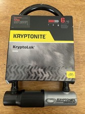 Kryptonite KryptoLok U-Lock 4-Digit Combination Lock Level 6 Black NEW