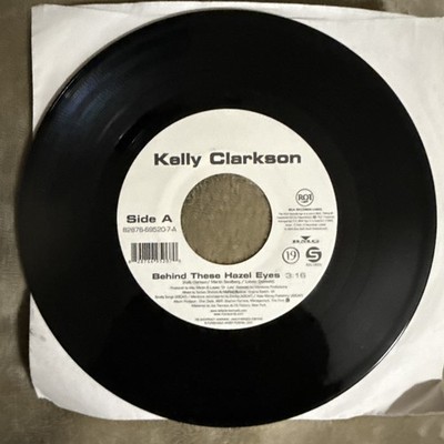 Kelly Clarkson ''Behind These Hazel Eyes / Beautiful Disaster (Live) Vinyl 45 RPM