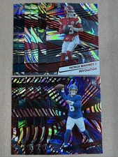RED SWIRL - 2025 Panini REVOLUTION NFL Football Cards You Pick/Choose! READ*