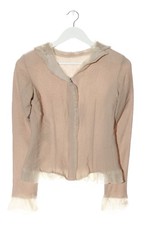 GESINE MORITZ Wolljacke Damen Jacke Gr. DE 34 nude Casual-Look