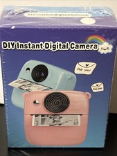 Kids Camera Instant Print - Gift- 2 Rolls Of Paper 32 Gb SD Card Included SEALED