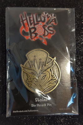 Helluva Boss Stolas Die Struck Pin