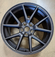 Tesla Model 3 2021 18 x 8.5 OEM Charcoal Rim Wheel 104426100A 95159 W123