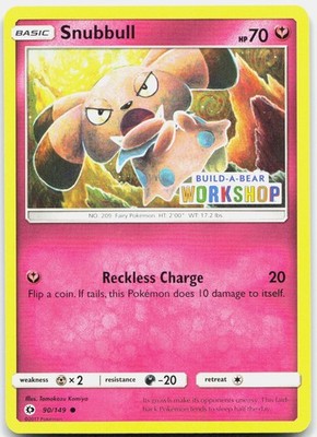 Snubbull (Build-A-Bear Workshop Exclusive) - #090/149 Normal NM