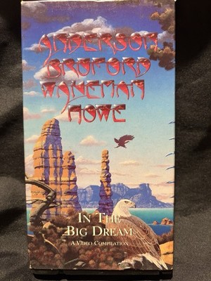 Anderson Bruford Wakeman Howe In The Big Dream VHS 1989 Yes Video ABWH