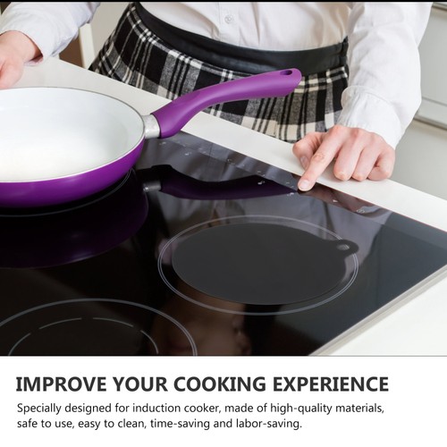 2 Pcs Induction Cooker Protection Pad Protector Stove Top Mat for Electric - Picture 6 of 12