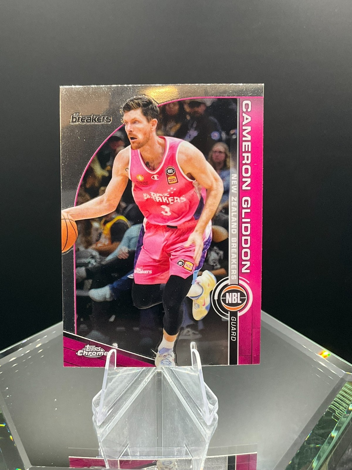 2023-24 Topps Chrome Basketball NBL #60 Will McDowell-White, New Zealand Breaker