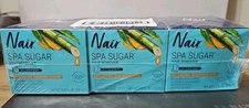 Nair Spa Sugar Hair Remover, All-Over Body, 8.5 Oz, 3-Pack
