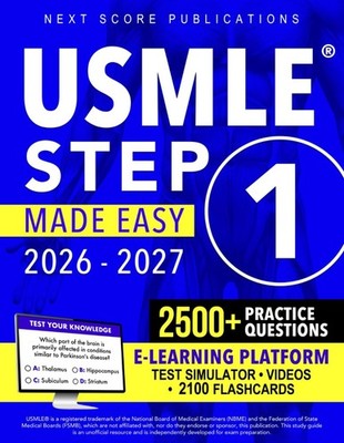 USMLE STEP 1 MADE EASY 2026-2027 2500+ practice questions E-learning Platform