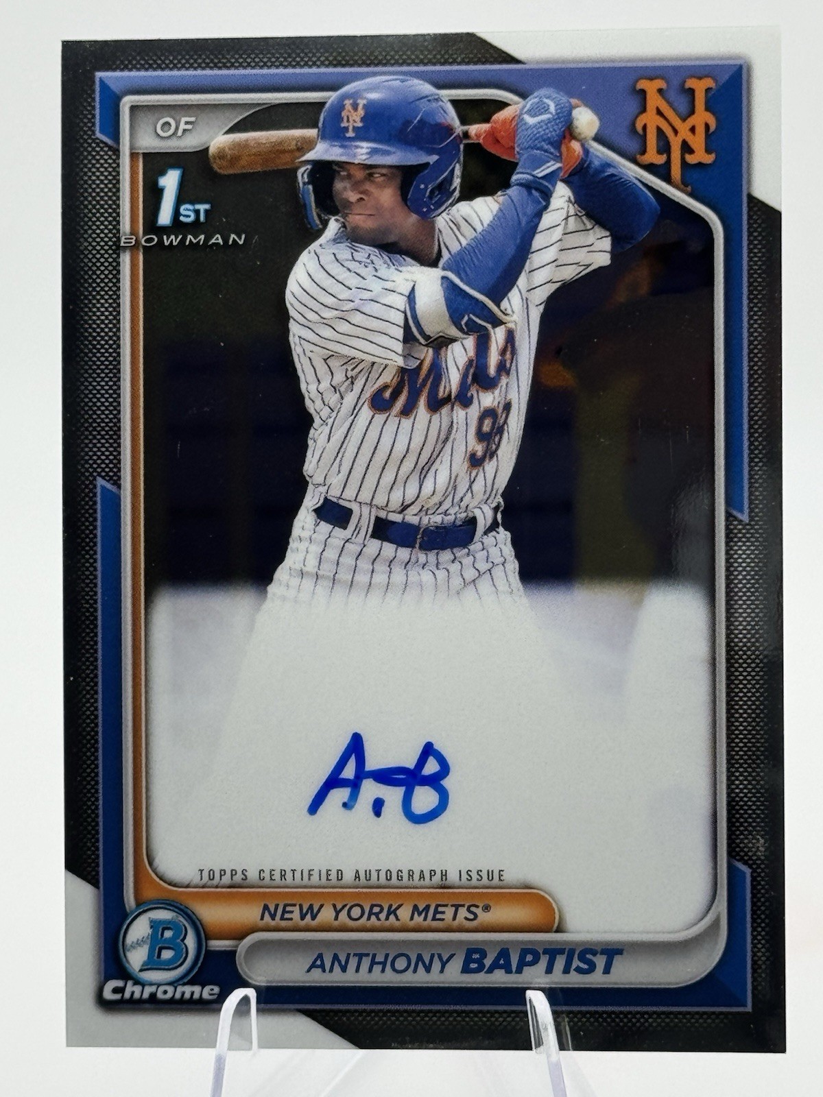 2024 Bowman - Chrome Prospect Autographs Anthony Baptist #CPA-AB
