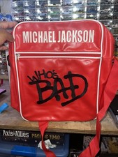 Michael Jackson MemorabiliaWho's Bad Bag Vinile Rosso Prodotto Ufficiale BRAVADO Bag1