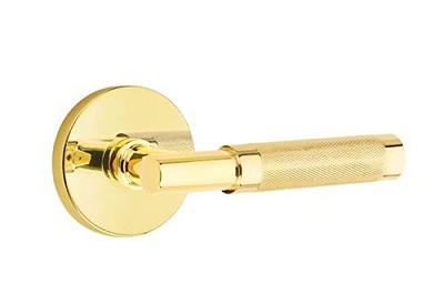 Emtek Select Dummy, Disk Rosette, T-Bar Stem, Knurled Handle US3NL