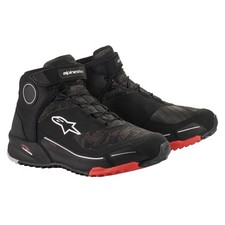 Moto Alpinestars Cr-X Drystar Scarpa Ciclismo (Nero / Camo / Rosso) TG: 10 =(