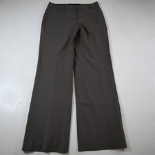 Ann Taylor 6 Brown Wool Wide Leg Dress Womens Pants