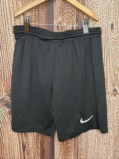Nike Youth Park III Dri-FIT Soccer Shorts Black Size Medium 10/12