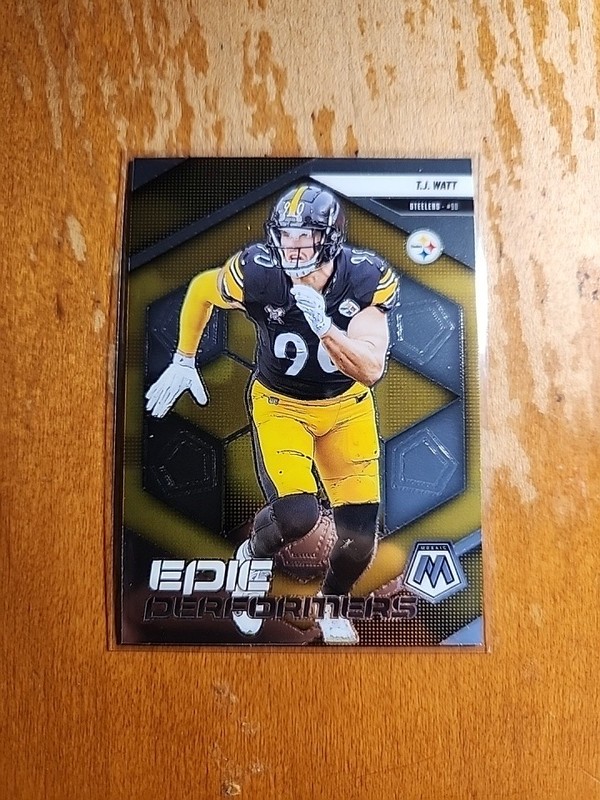 Football Card Single 2025 Mosaic T.J. Watt EPIC PERFORMERS #12 NM NFL C578