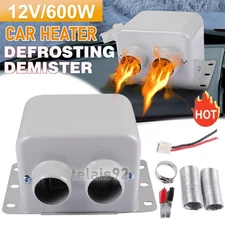 600W Heater Portable Heating Cooling Fan Defroster Demister for Car Truck 12V
