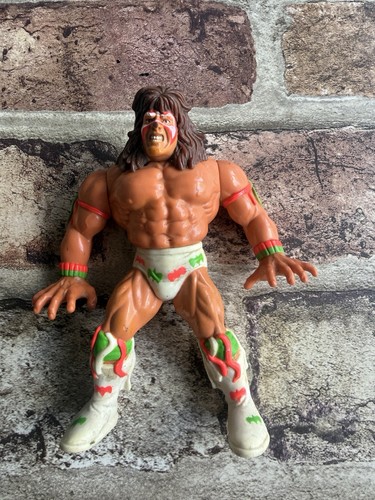 THE ULTIMATE WARRIOR WWF WWE WRESTLING FIGURE SERI...