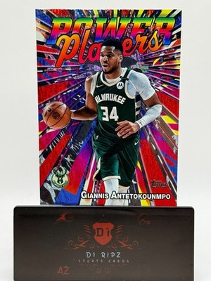 2025-26 Topps Flagship Power Players Holo Foil Giannis